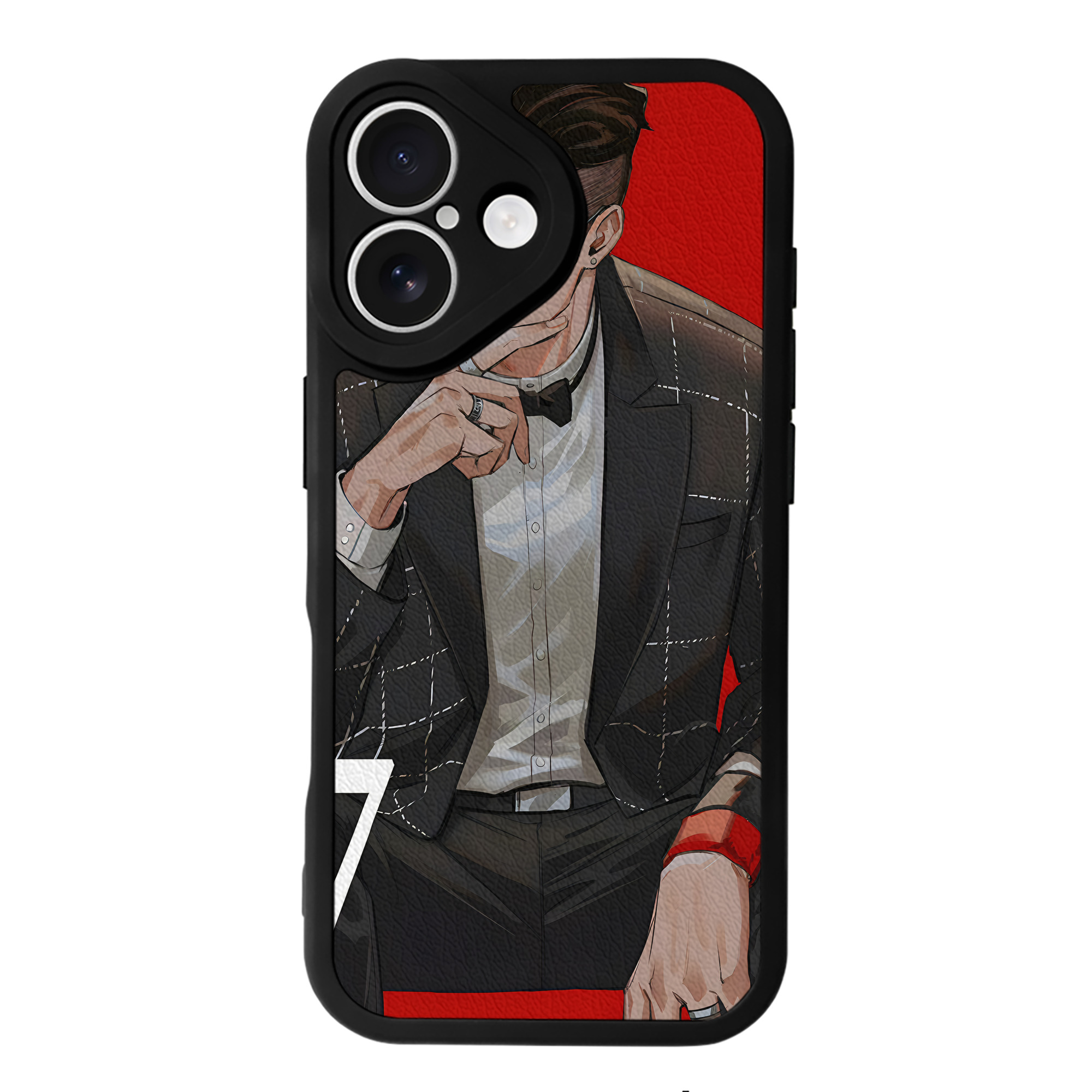（画像用） SLAM DUNK／スラムダンク 【iPhone 16シリーズ対応】シリコンスマホケース（レザー調） 材質：シリコン